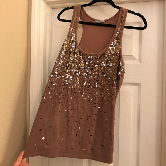 Charlotte Russe Tops - Charlotte Russe Ombré Glitter Tank